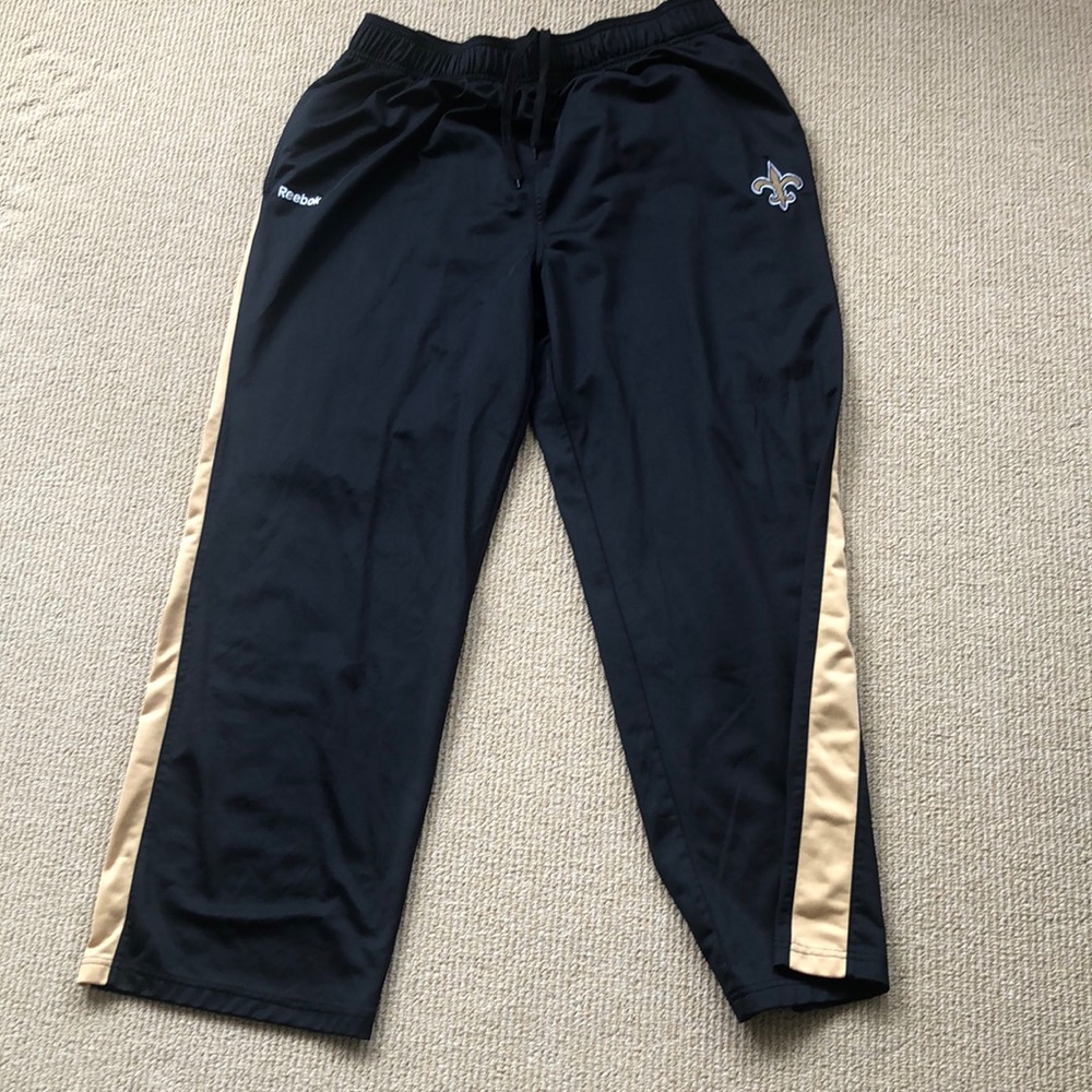 Men’s Reebok men’s joggers New Orleans Saints